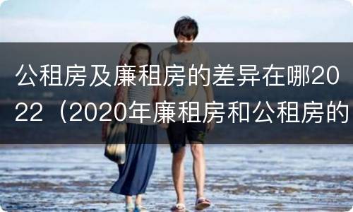 公租房及廉租房的差异在哪2022（2020年廉租房和公租房的区别）