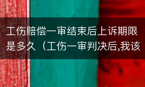 工伤赔偿一审结束后上诉期限是多久（工伤一审判决后,我该怎么办）