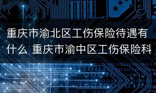 重庆市渝北区工伤保险待遇有什么 重庆市渝中区工伤保险科电话